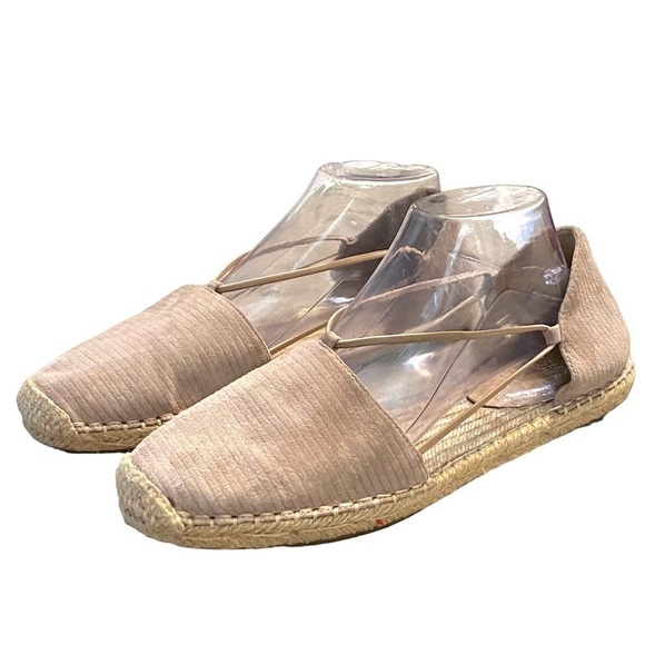 Eileen Fisher Lee Espadrille Flat size 10 suede minimalist casual beachy - Picture 10 of 14
